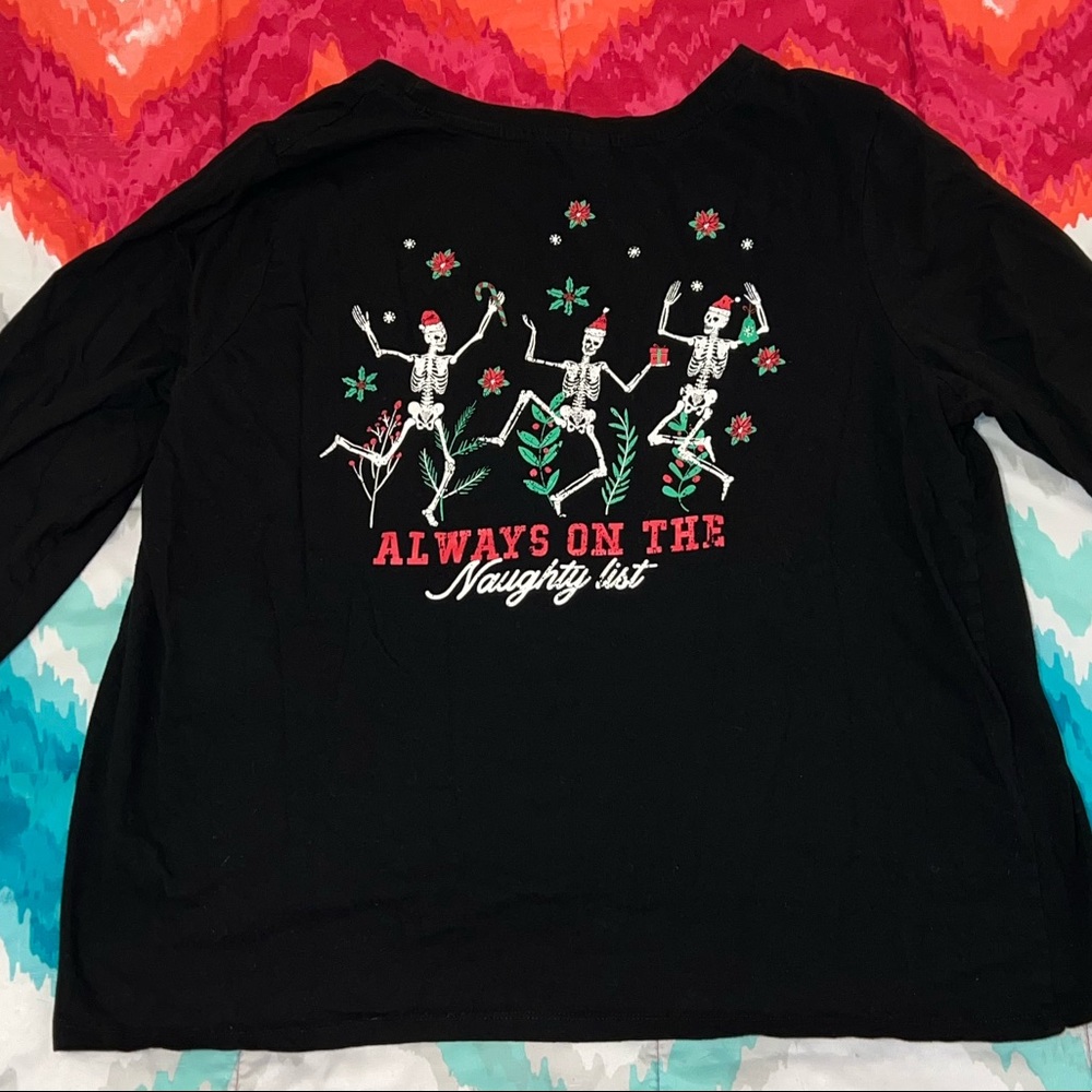 Always on the Naughty List Long Sleeve T-shirt